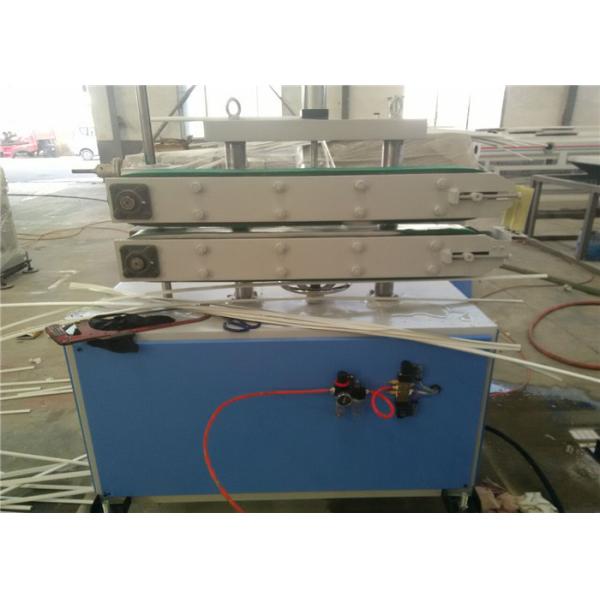 Two Screw Plastic Extrusion Line PVC Pipe Extruder Machine For Drainage