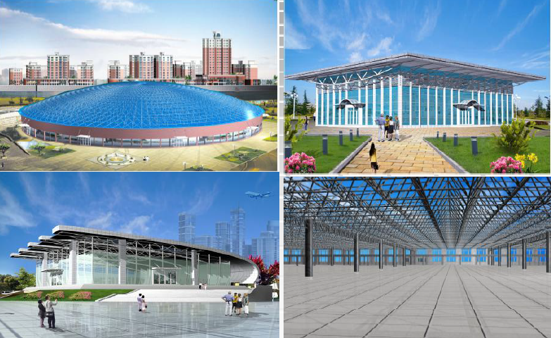 Customized Large Span Steel Structure Warehouse with High Structural Strength for Industrial Use