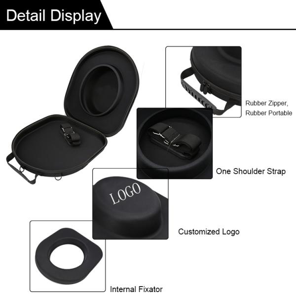Portable Universal Travelling EVA Molded Foam Tool Case For Hat