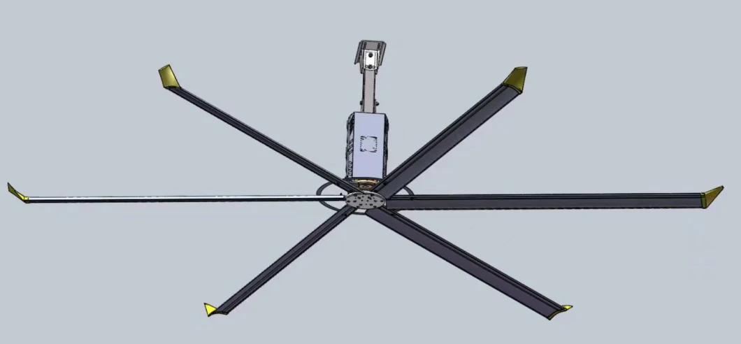 12FT Large Ceiling Fan For Warehouse Air Ventilation