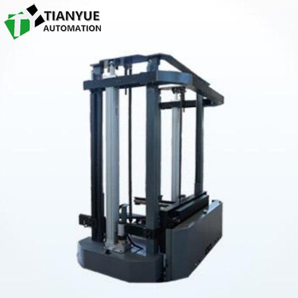 Automated Storage Shuttle System with Four-way Shuttle and Laser SLAM Navigation for ±10mm Precision in Warehouse Management