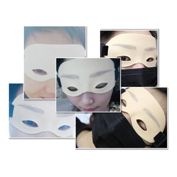 Silicone Eyebrow Tattoo Fake Headband Microblading Practice Skin