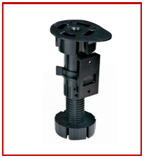 Modern Design Adjustable Plastic Kitchen Cabinet Leg for Leveling Table Plinth Foot