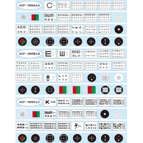 ACP-1800 Auto Chart Projector Auto Chart Projector Ophthalmology Equipment Visual Acuity Examination Apparatus