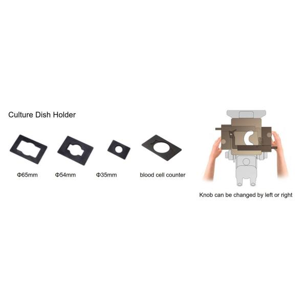40X-400X Inverted Optical Microscope WF10X 22mm For Cell Observation And Cultivation