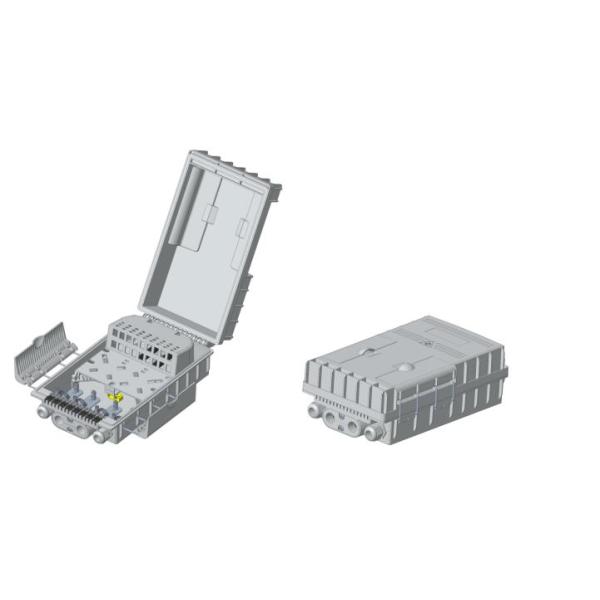 Durable 18 Fiber Optic Cable Junction Box , Ftth Distribution Terminal Box IP65
