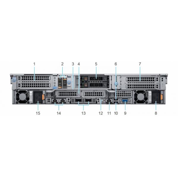 Adaptable Dell Poweredge Server R7525 Tower Rack Server with AMD HBA345 for Business Needs