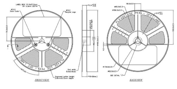 angular position sensor Broadcom AEAT-9955-100 with integrated Hall sensor and