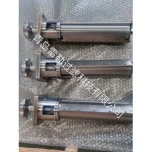 Quality External Scraping Ink Filtration SS316L Manual Slit Filter for sale