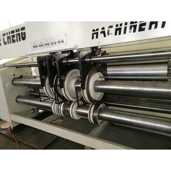 Two Color Corrugated Flexo Printing Machine 1224 Lead Edge Feeding