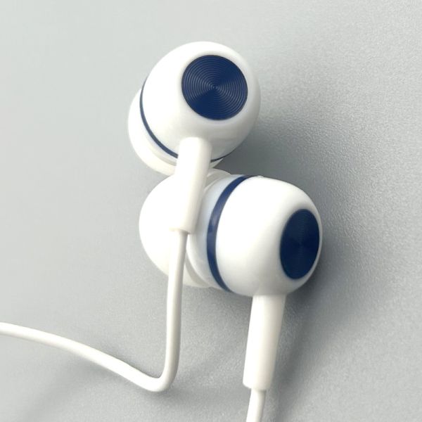 Customization 3.5mm Wired Stereo Earphone Disposable Gift Headphone for Students Airline Bus Frequency Range 20Hz 20KHz