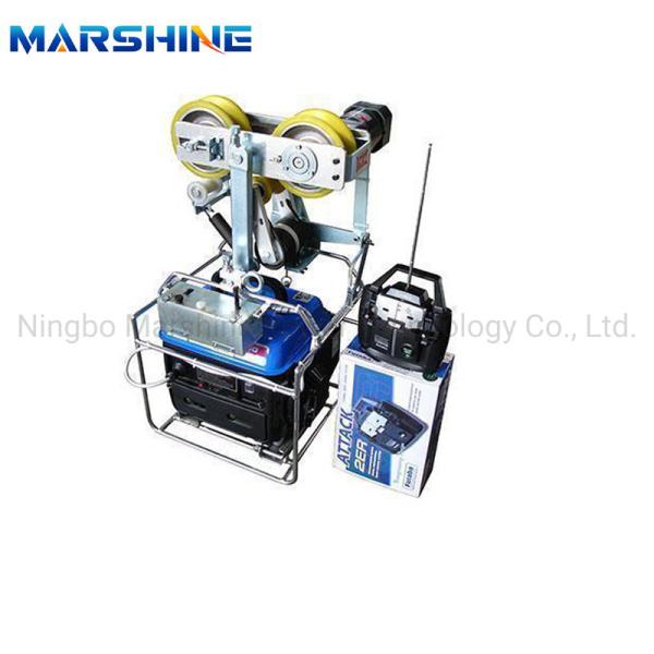 Antimagnetic Self-Moving Traction Machine For Overhead Conductor Replacement