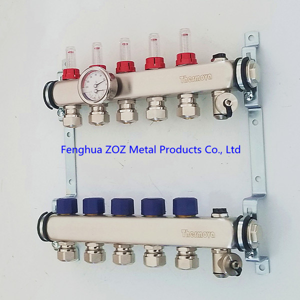 Radiant Floor Heat PEX Manifolds 4 Circuit