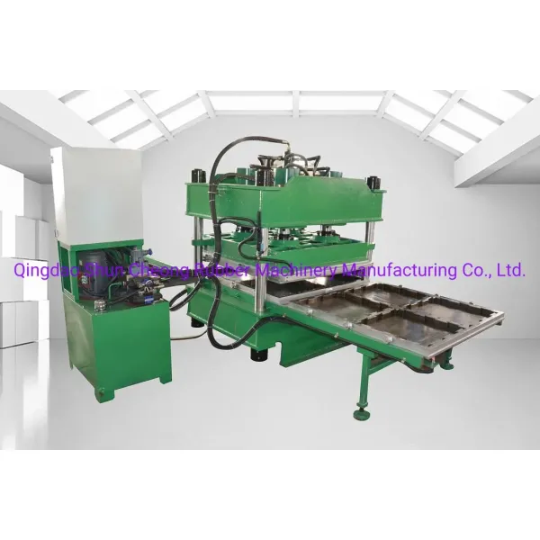 Floor Tile Vulcanizer/Rubber Tile Vulcanizing Press/Rubber Crumb Floor Tile Making Machine