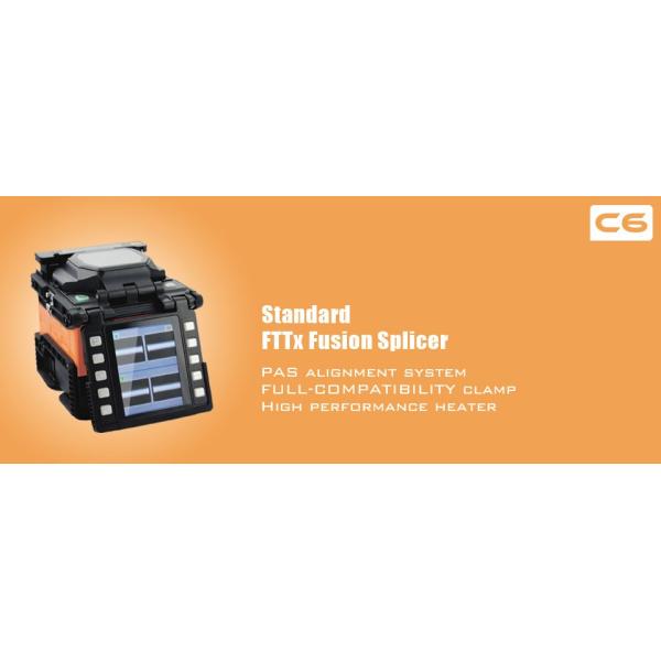 C6 Fiber Optic Accessories Hight Precision PAS Allgnment Adjustable 12sec Heating Time