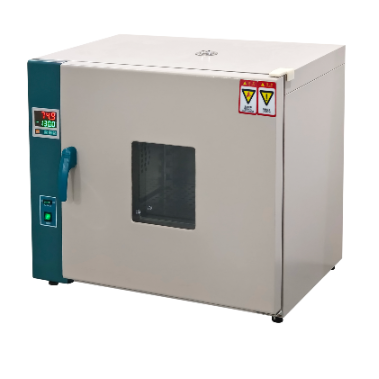 Forced Air Drying Oven external view showing control panel and cabinet design