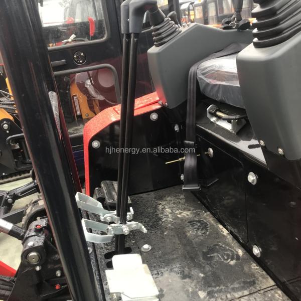 Hydraulic Small Micro Digger Moving Type Crawler Excavator Maximum Digging Depth 2050mm