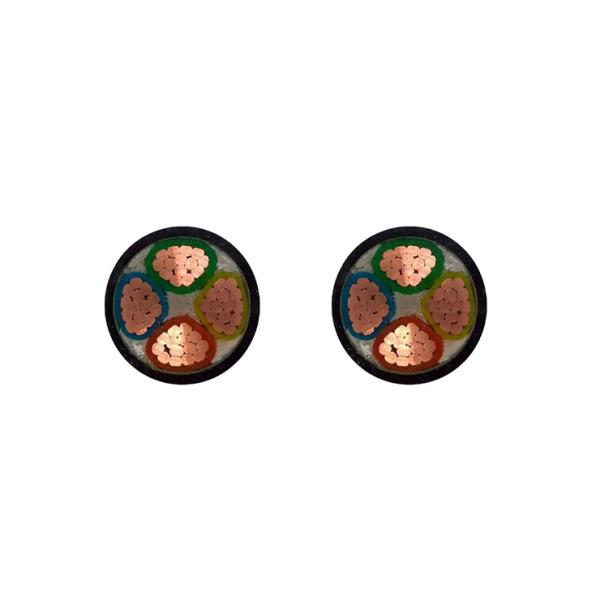 Underground VV Multicore Power Cable Insulated Electrical Wire IEC60502