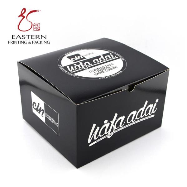 Glossy Lamination 120mm Height Coffee Packaging Boxes , Square Cardboard Boxes