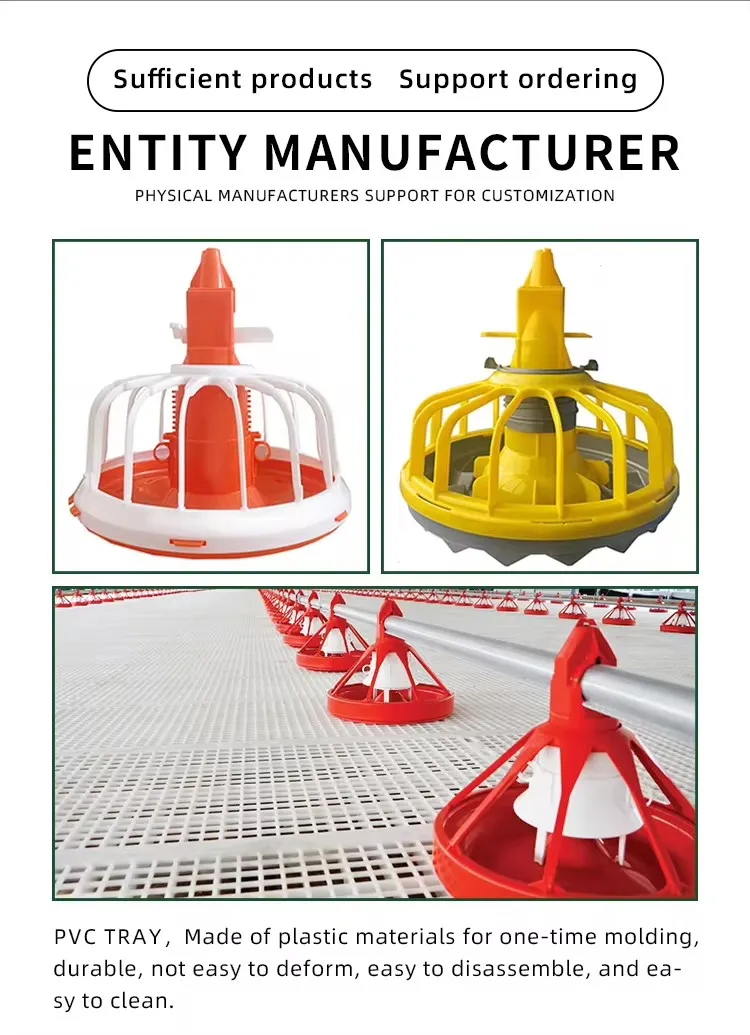 Easy Cleaning Smart Poultry Feeding And Drinking System For Chicken Broilers