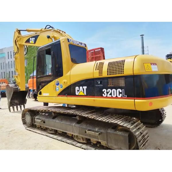 Used Cat 320d 320dl 330 325 Digger High Operating Efficiency Max Digging Radius 2450mm