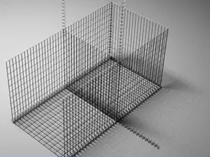 Customizable Hot Dipped Galvanized Carbon Welded Gabion Basket