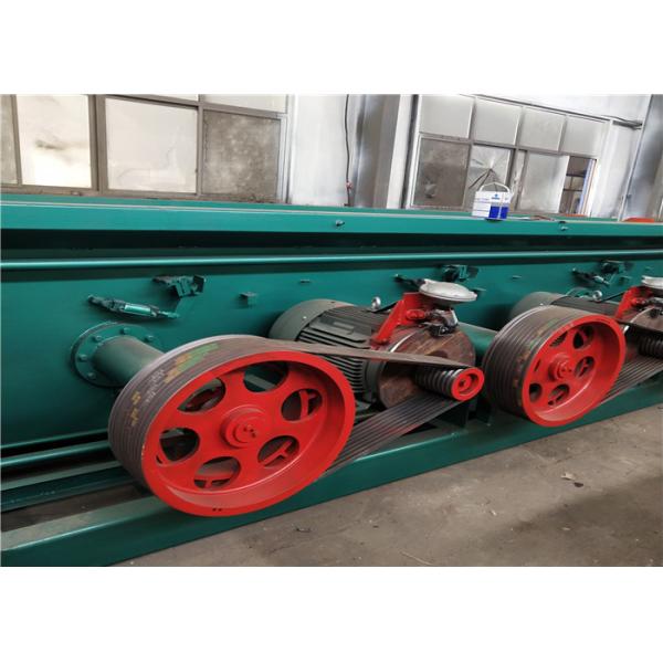 Max Speed 12m/s Easy Operation Continues Iron Straight Line Wire Drawing Machine