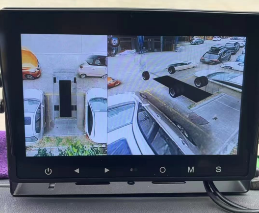 4 Channel 360 Degree Surround View Camera System with AI Pedestrian Detection , 1080P Resolution and Vehicle-Grade Durability