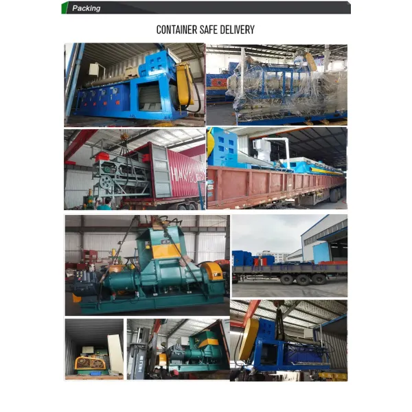 EPDM Rubber Extrusion Vulcanizing Line Cold Feed Rubber Extruder