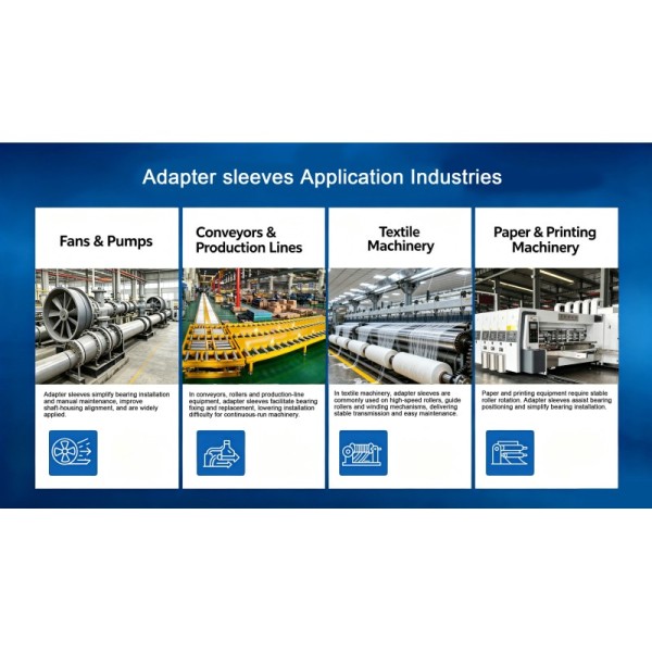 High Precision Adapter sleeves H3200 Textile machinery