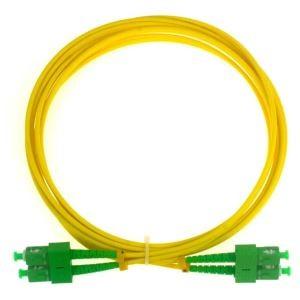 Quality FTTH Fiber Cable/ FTTH Outdoor Drop Fiber Optic Cable/ SC/APC To SC/APC Fiber Optical Patch Cord for sale
