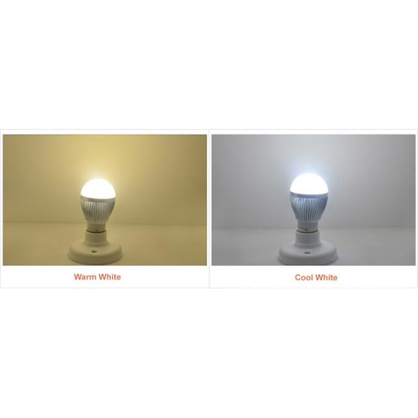 5w Sliver led bulb light with E27 E14 B22