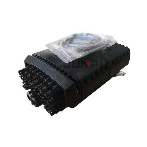 Black Optical Fiber Cable Joint Closure PP+GF Material
