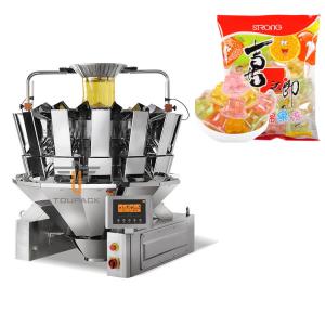Quality 380V Bag In Bag Packaging Machine Multi Function Stand Up Gel Jelly Multihead Weigher Sachet Filling for sale