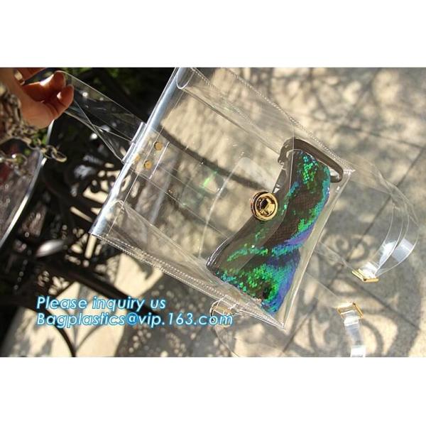 Clear pvc backpack, clear plastic bags, clear backpack transparent backpack, Factory custom popular transparent clear pv
