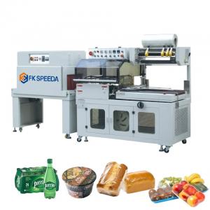 China L-sealer Heat Tunnel Pva Film Packing Shrink Wrapping Machine for Cosmetic Food Bottle on sale