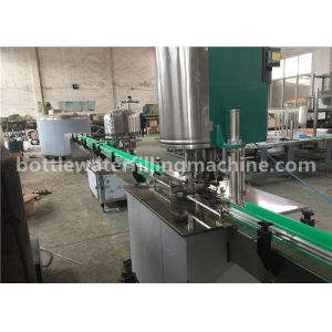 Canned Juice Normal Pressure Filling Machine / Drinking Water Canning Machine