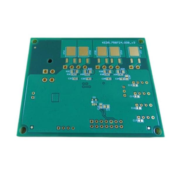 Fast PCB Quick Turn Prototype 4-layer Circuit Board Built On FR-4 With 2oz and Immersion Gold