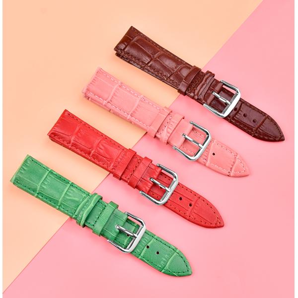 Premium Calfskin Watch Strap, Multiple Colors Available