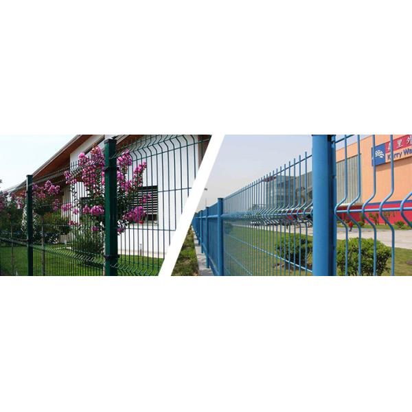 Wire Mesh Triangle Fence Panel With ISO 9001 2015 Certification 2m Height