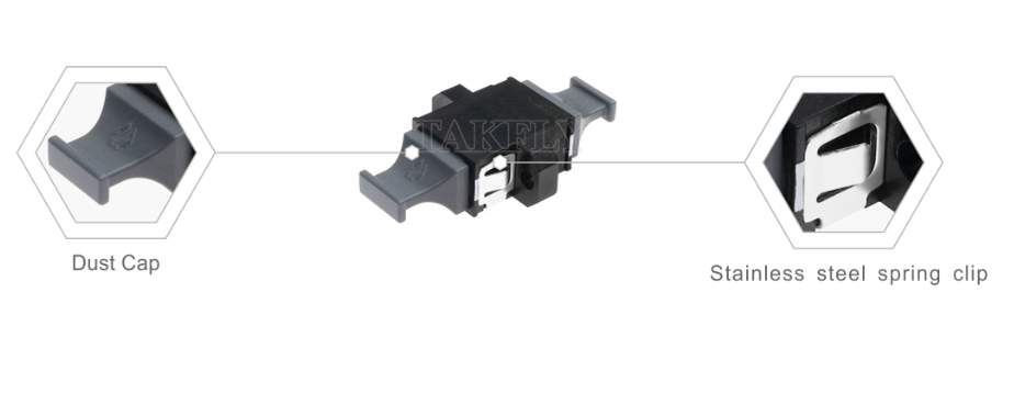 MPO/MTP Fiber Optic Adapter – Low Insertion Loss, Precision Guide Pin Alignment for High-Density Networks