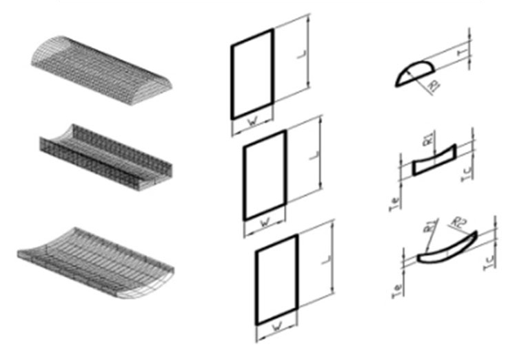 Customized Plano Convex Lens Achromatic Cylindrical Lenses For Optical Elements