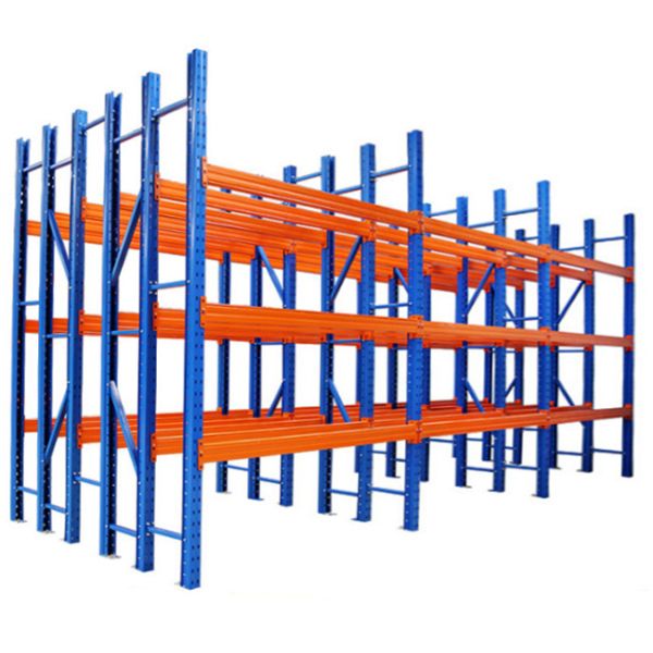 Double Depth Heavy Duty Pallet Rack Selective Pallet Rack Beam Racking