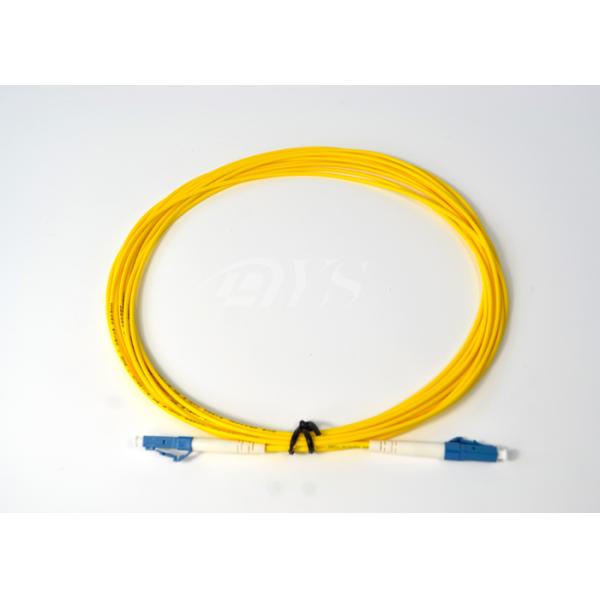 High Return Loss DYS LC-3.0 simplex Singlemode Optical Fiber Patch Cord Meet The EUROPE ROHS Request