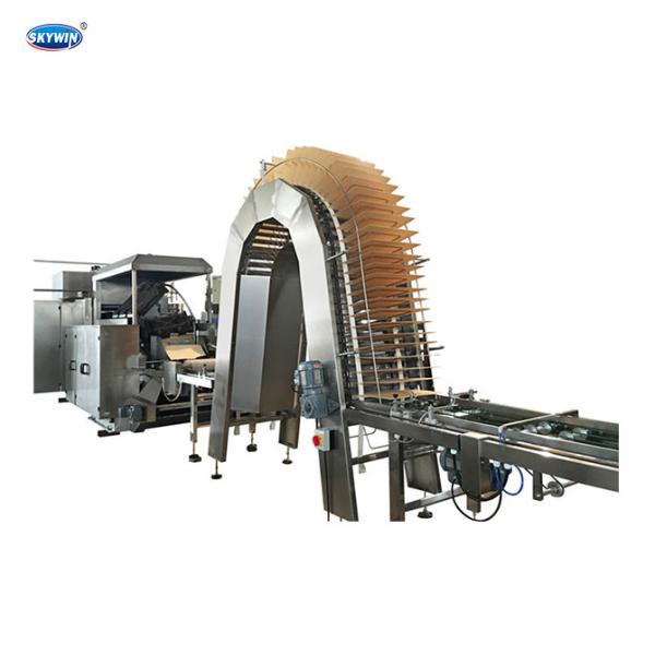 Intelligent Touch Screen Control Wafer Biscuit Maker Machine Chocolate Wafer Machine