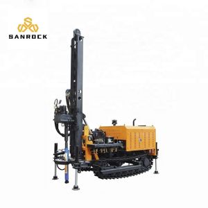 China SRKW180 180m Geothermal Water Well Crawler Drilling Rig on sale