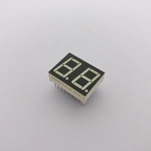 Compact 0.56" Green 7 Segment LED Display for Electronics