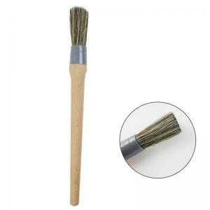 China Wooden Handle Eco Friendly Hair Detailing Brush For Car Washing on sale