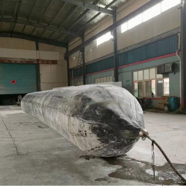 Close-up view of Marine Rubber Airbag showing construction