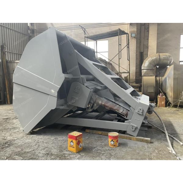 Clamshell Wireless Control Dry Bulk Handling Grab Custom Color 12 CBM Q355